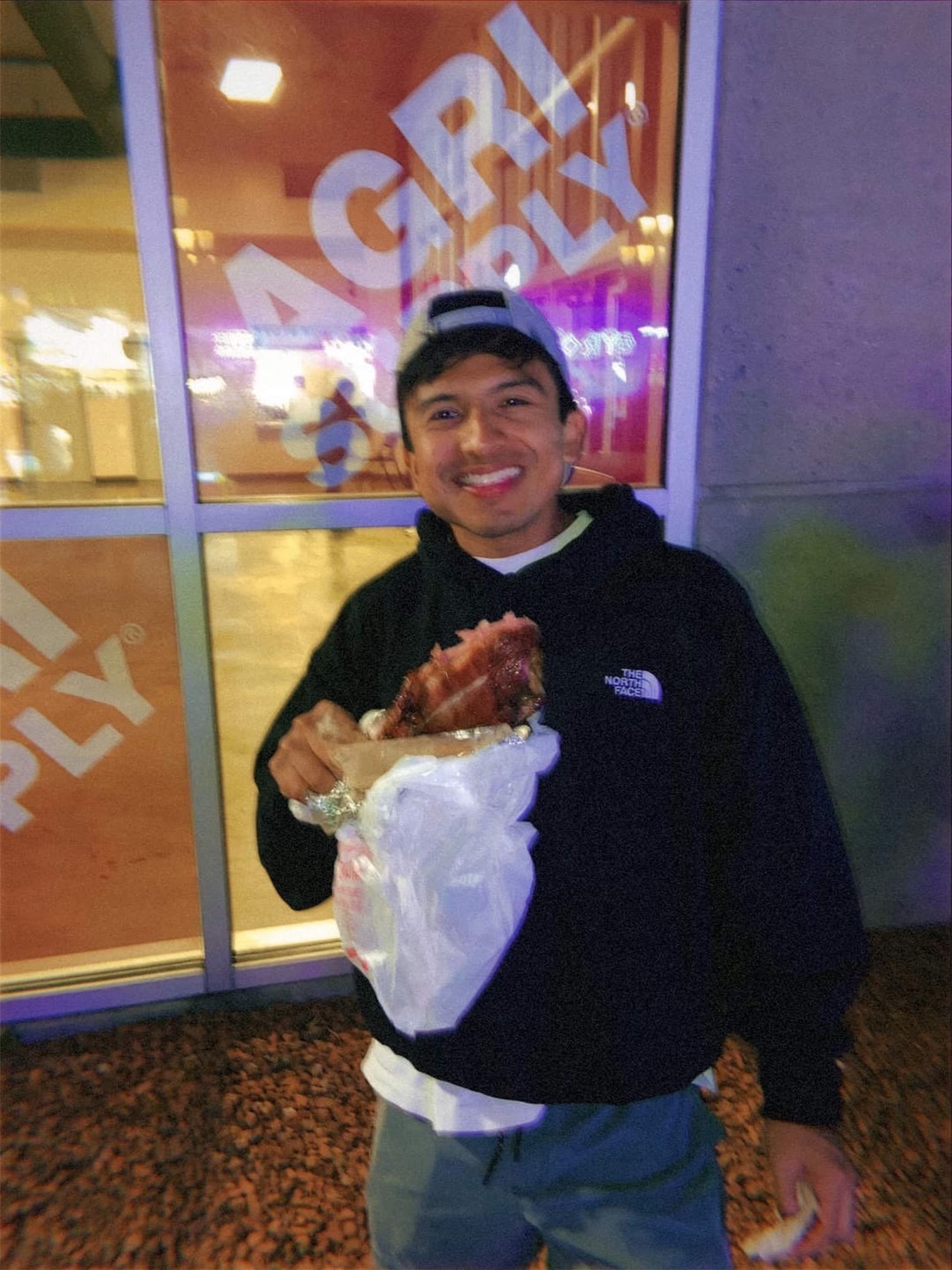 My first turkey leg at the 2024 NC State fair in Raleigh, NC