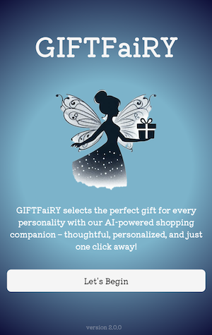 giftfAIry landing page